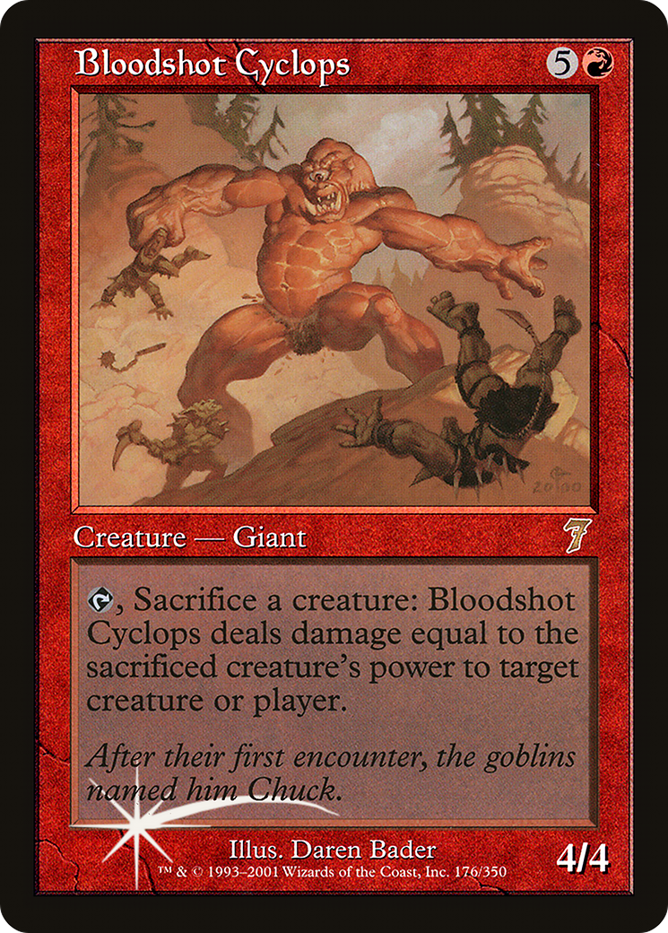 Bloodshot Cyclops [7ED-176★]