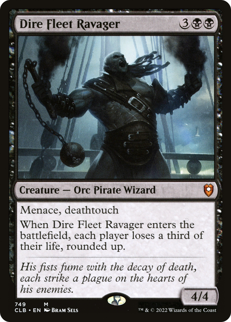 Dire Fleet Ravager [CLB-749]