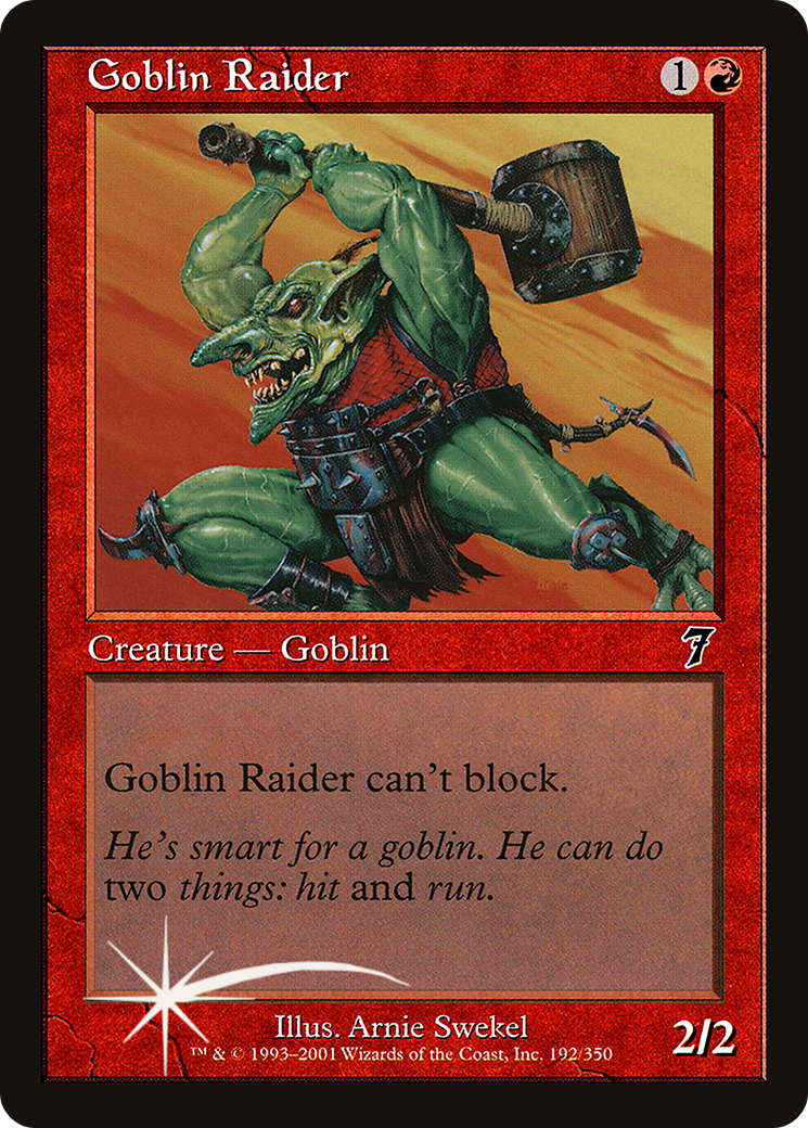 Goblin Raider [7ED-192★]