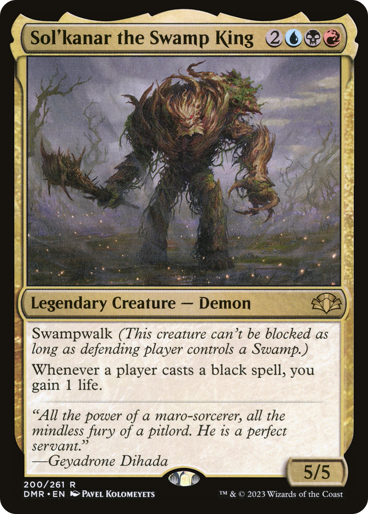 Sol'kanar the Swamp King [DMR-200]