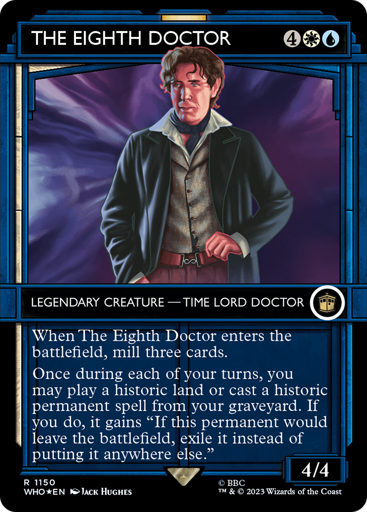 The Eighth Doctor - Borderless - Showcase - Surge Foil [WHO-1150]