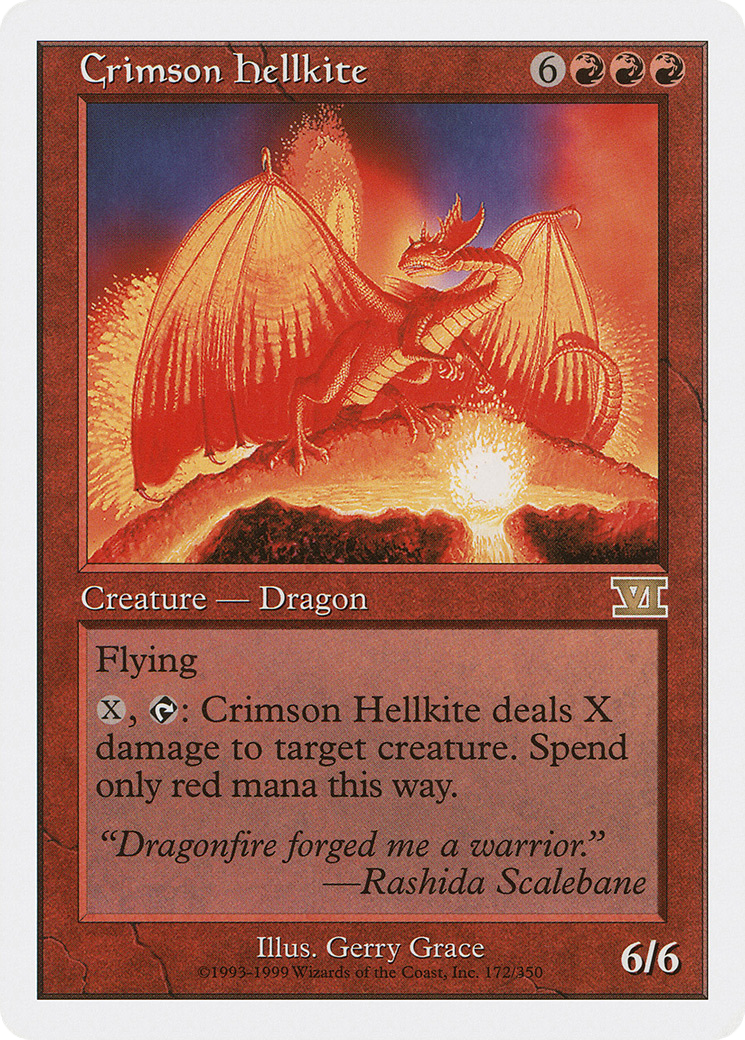 Crimson Hellkite [6ED-172]