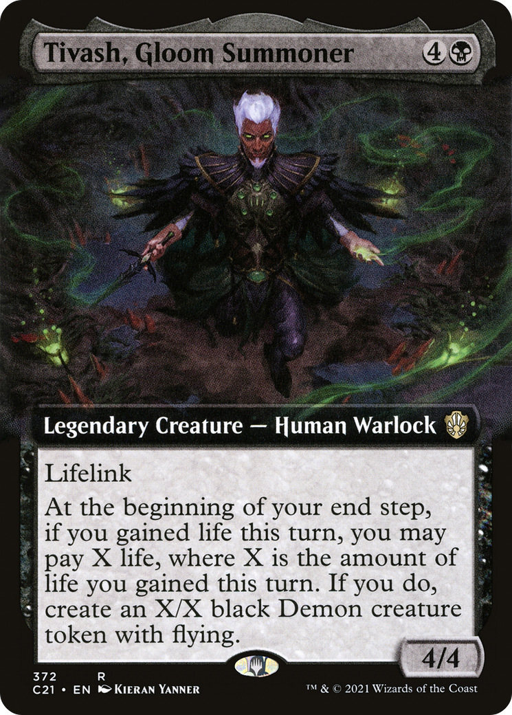 Tivash, Gloom Summoner - Extended Art [C21-372]