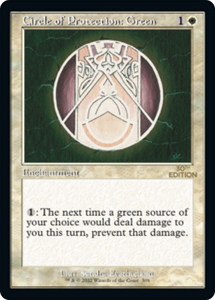 Circle of Protection: Green [30A-309]