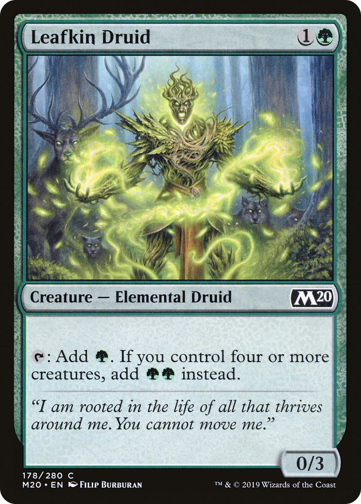 Leafkin Druid [M20-178]