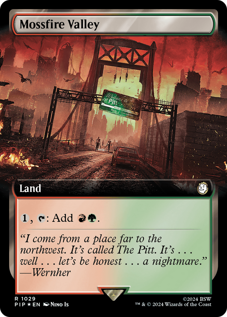 Mossfire Valley - Extended Art - Surge Foil [PIP-1029]