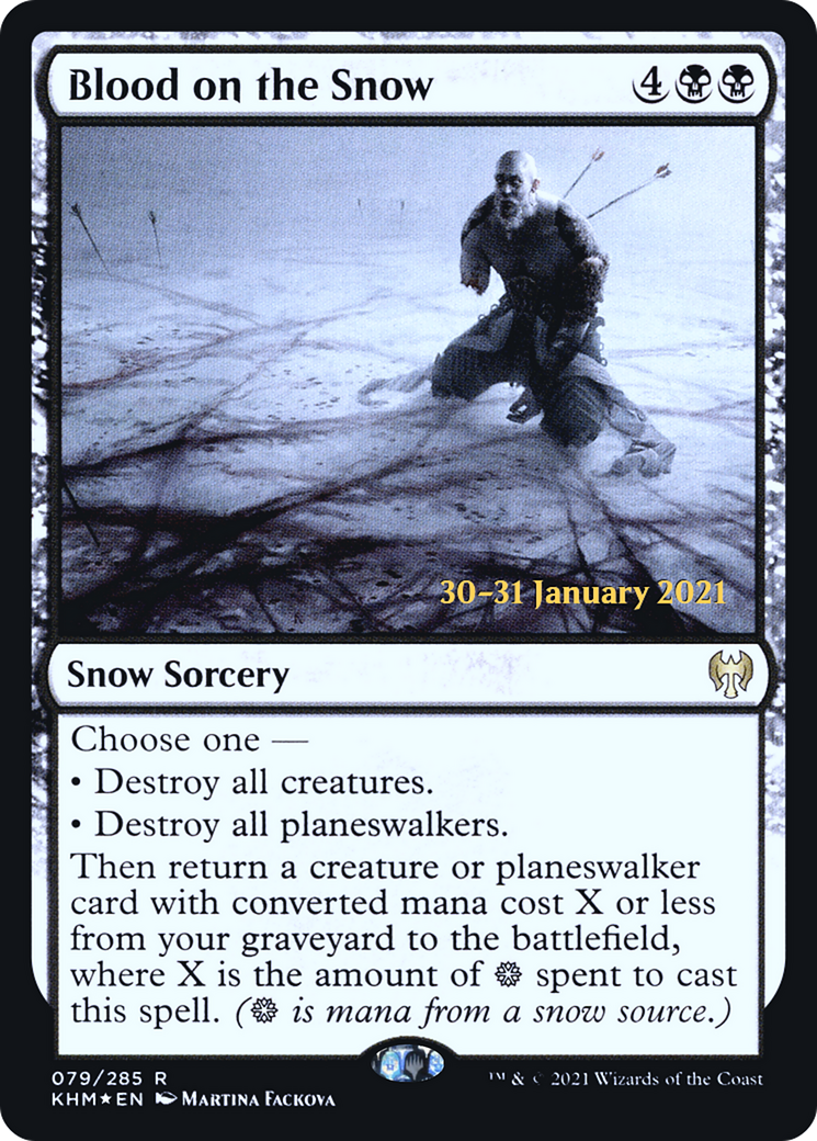 Blood on the Snow - Prerelease Promo [PKHM-79s]