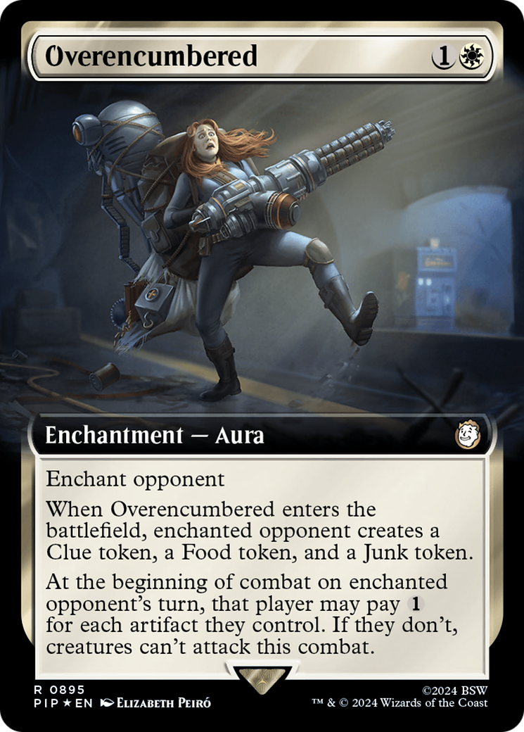 Overencumbered - Extended Art - Surge Foil [PIP-895]