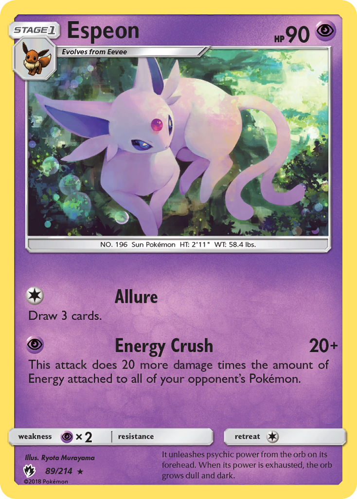 Espeon [SM8-89]