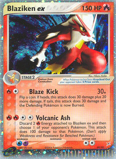 Blaziken ex [EX4-89]