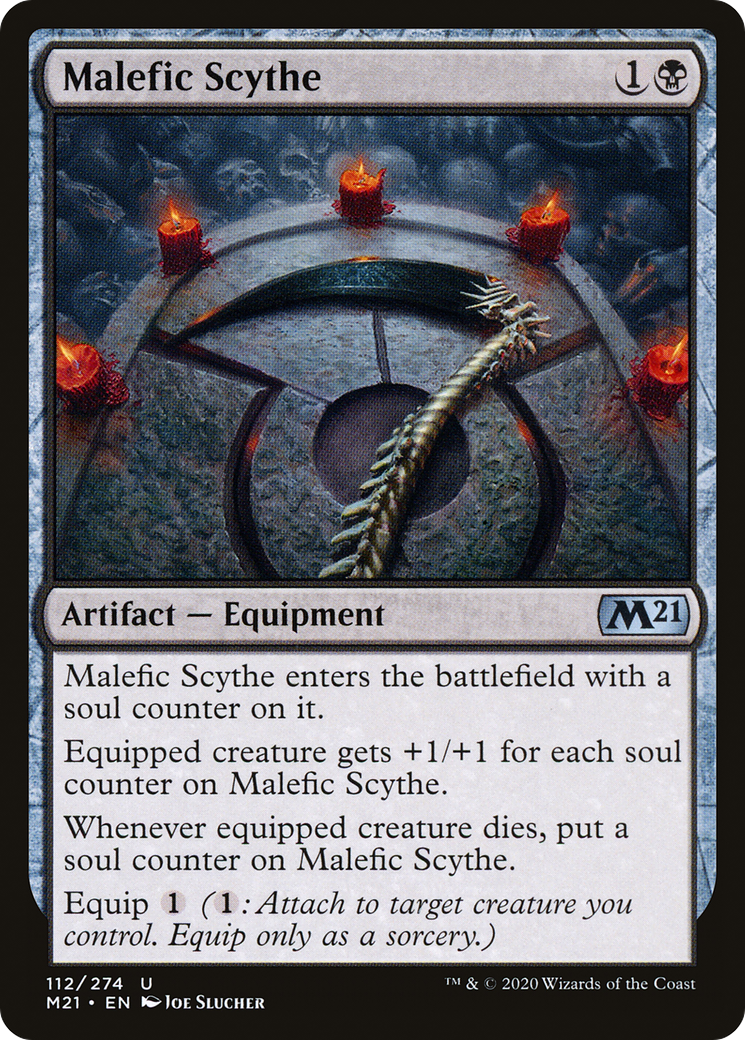 Malefic Scythe [M21-112]