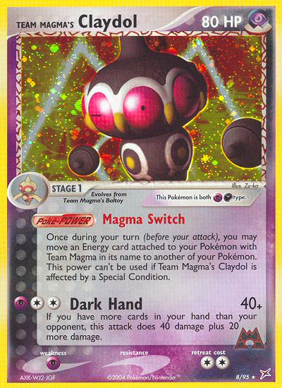 Team Magma's Claydol [EX4-8]