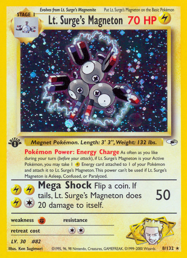 Lt. Surge's Magneton [GYM1-8]