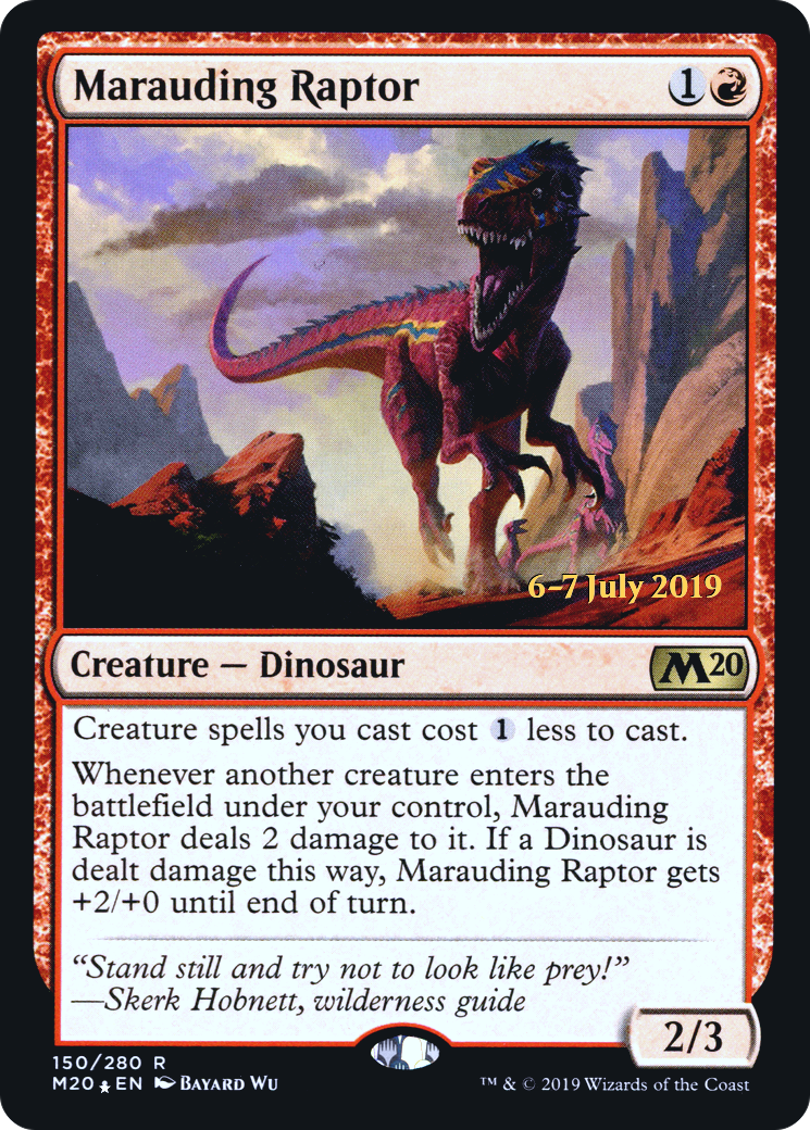 Marauding Raptor - Prerelease Promo [PM20-150s]