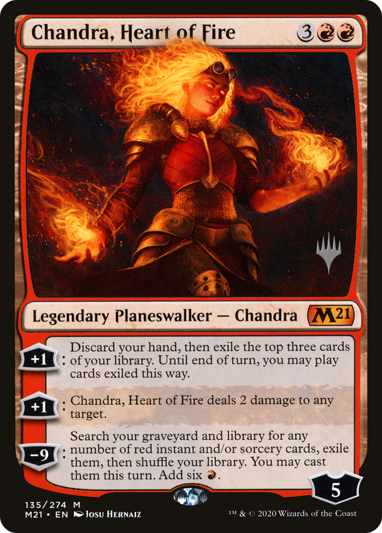 Chandra, Heart of Fire - Promo Pack [PM21-135p]