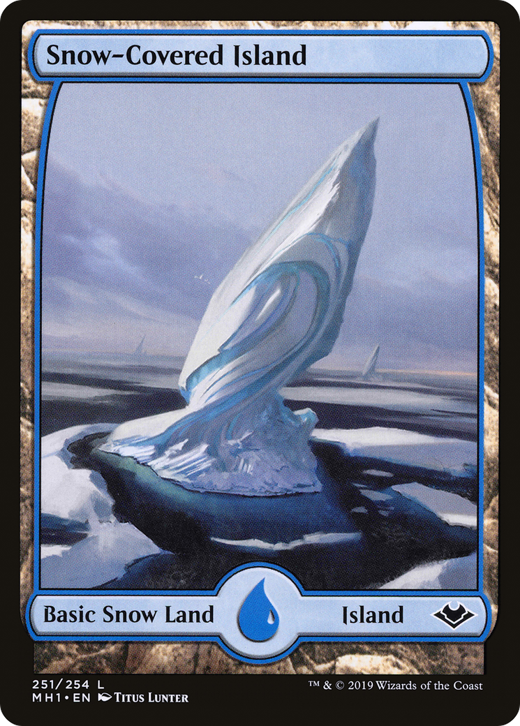 Snow-Covered Island - Full Art [MH1-251]