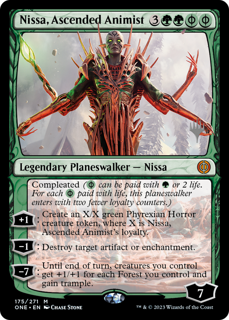 Nissa, Ascended Animist - Promo Pack [PONE-175p]