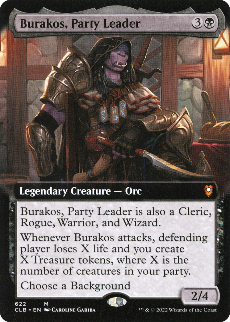 Burakos, Party Leader - Extended Art [CLB-622]