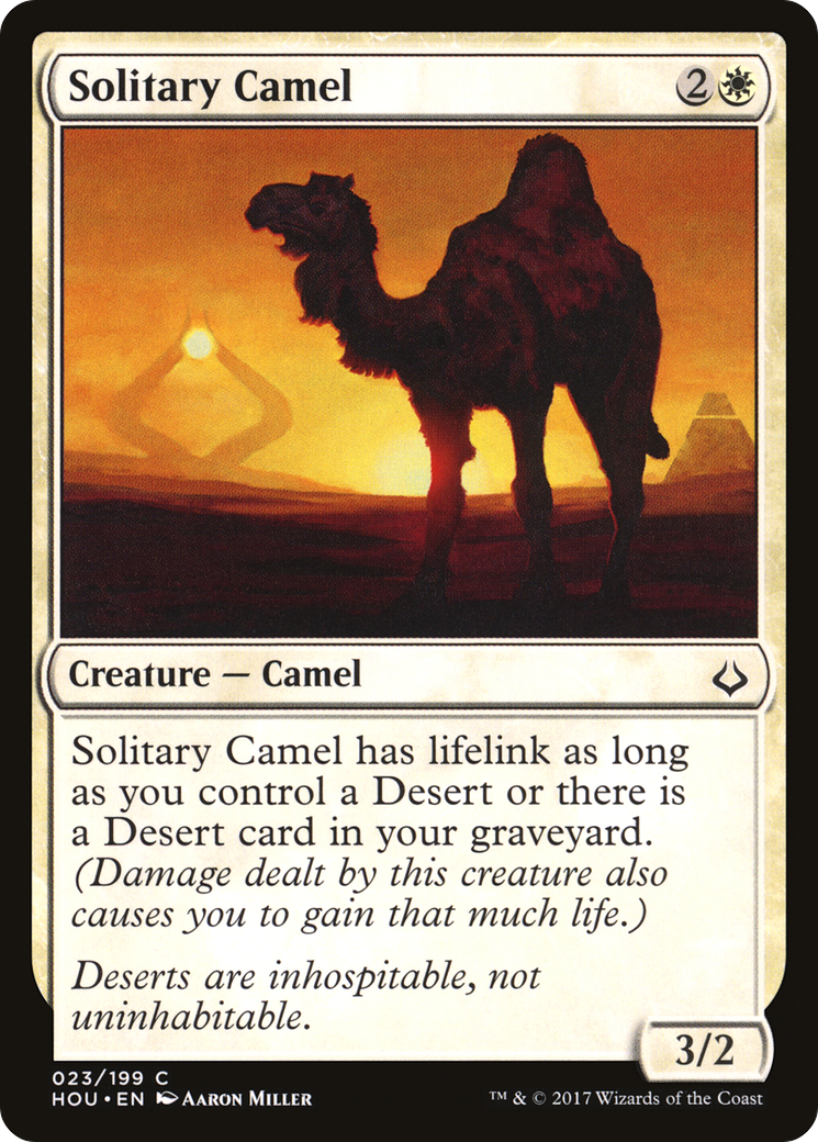 Solitary Camel [HOU-23]