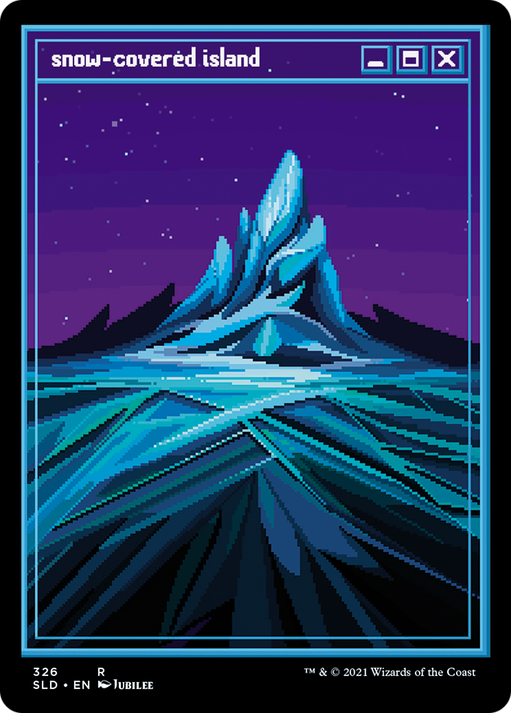 Snow-Covered Island - Full Art [SLD-326]