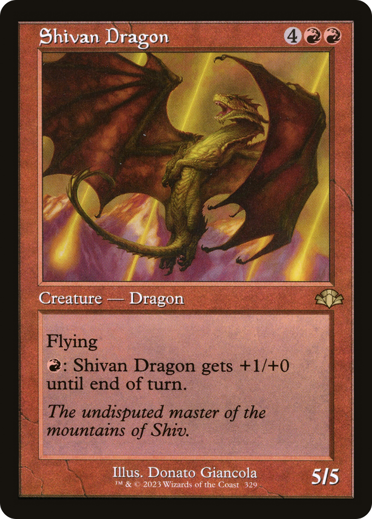 Shivan Dragon [DMR-329]