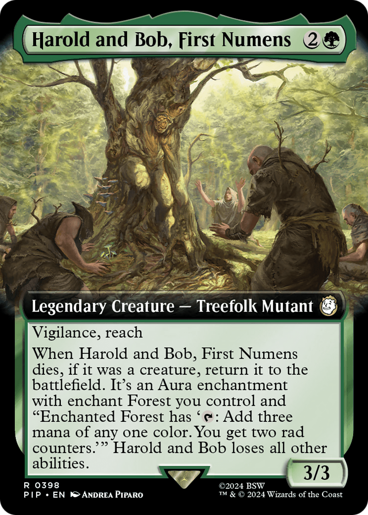 Harold and Bob, First Numens - Extended Art [PIP-398]