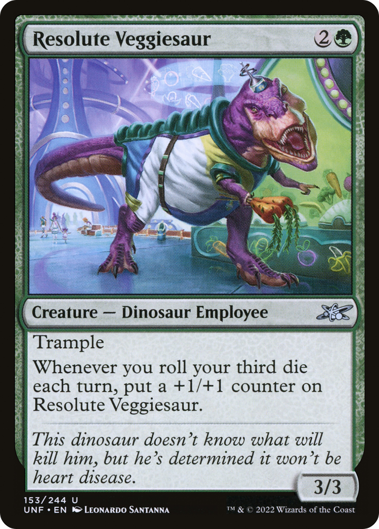 Resolute Veggiesaur [UNF-153]