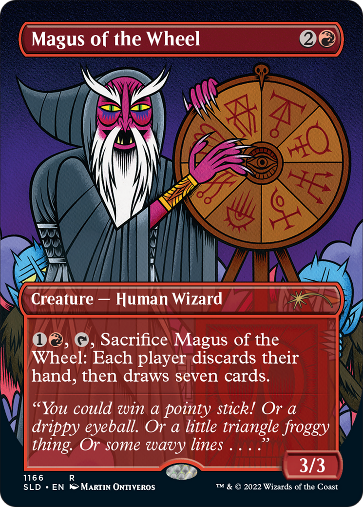 Magus of the Wheel - Borderless - Full Art [SLD-1166]