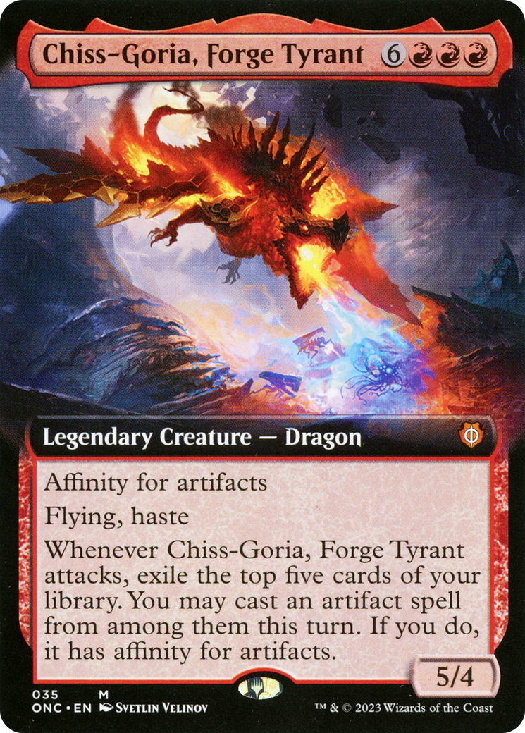 Chiss-Goria, Forge Tyrant - Extended Art [ONC-35]