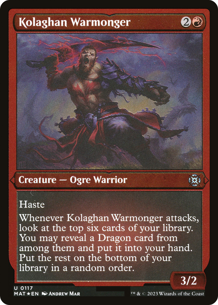 Kolaghan Warmonger [MAT-117]