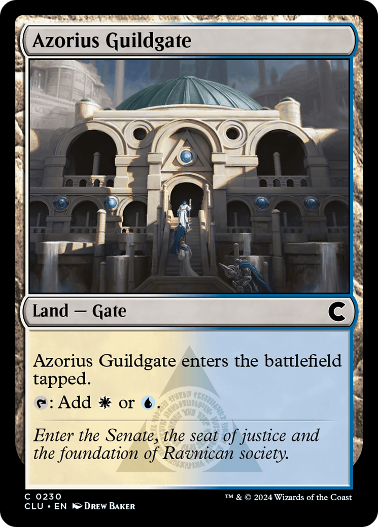 Azorius Guildgate [CLU-230]