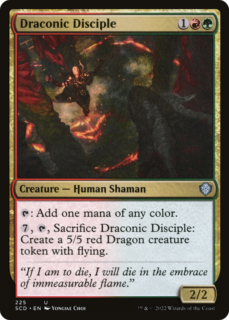 Draconic Disciple [SCD-225]