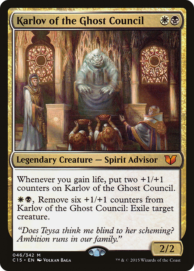 Karlov of the Ghost Council [C15-46]