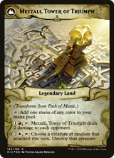 Path of Mettle // Metzali, Tower of Triumph - Prerelease Promo [PRIX-165s]