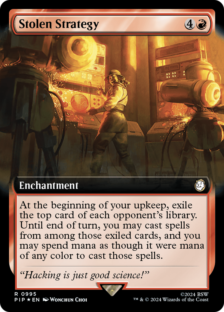 Stolen Strategy - Extended Art - Surge Foil [PIP-995]