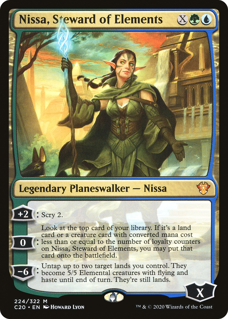 Nissa, Steward of Elements [C20-224]