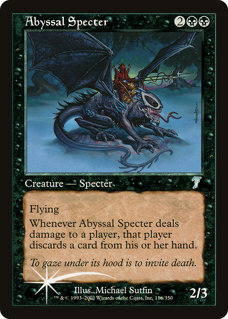 Abyssal Specter [7ED-116★]