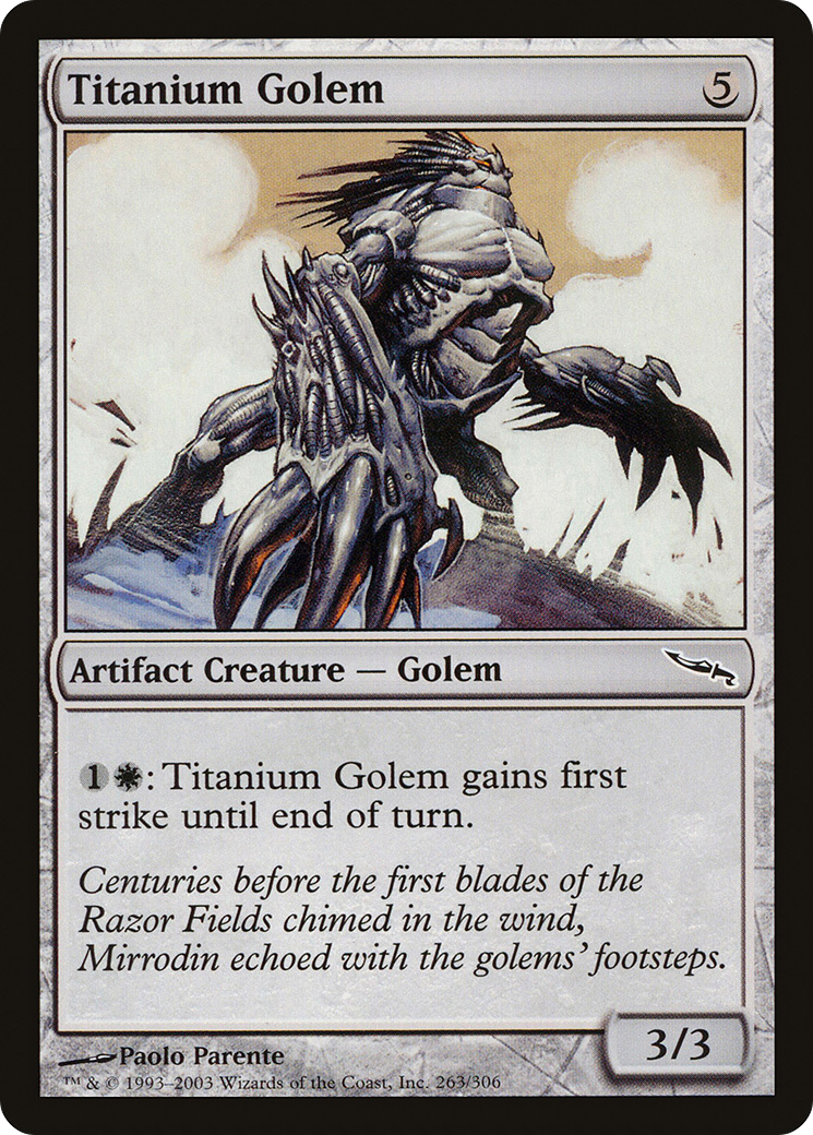 Titanium Golem [MRD-263]