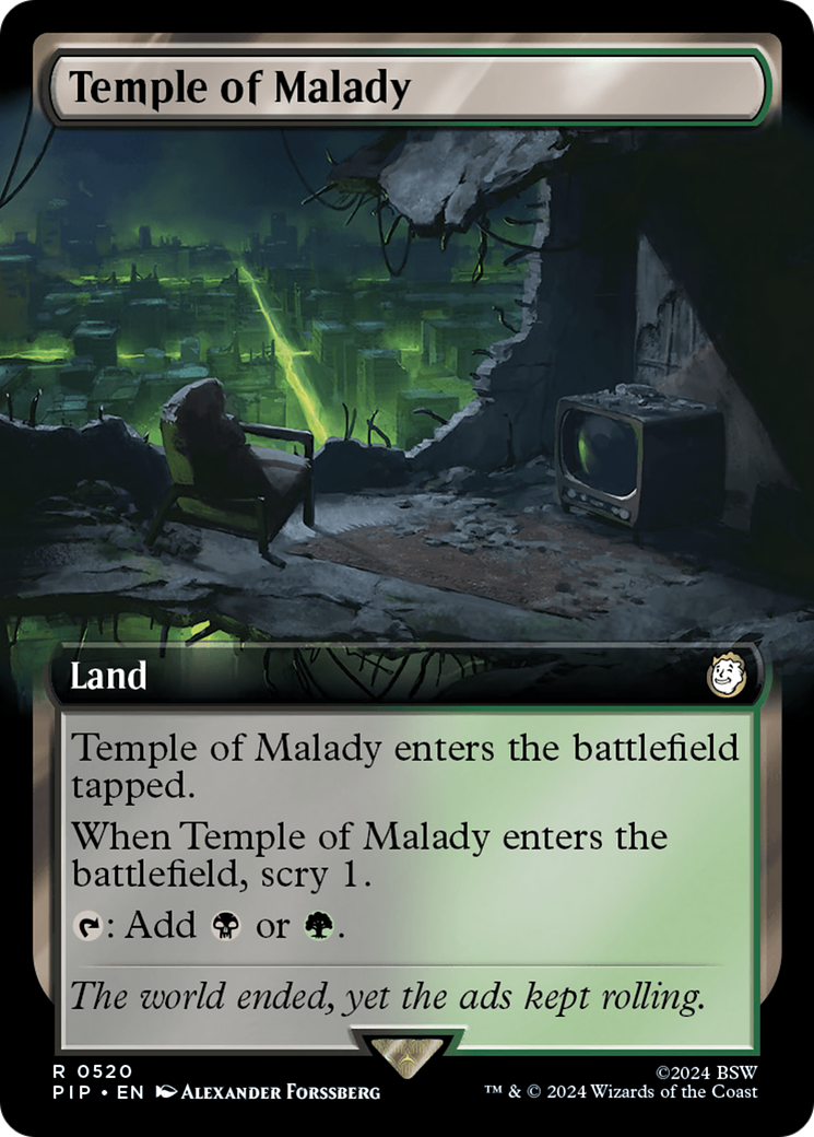 Temple of Malady - Extended Art [PIP-520]