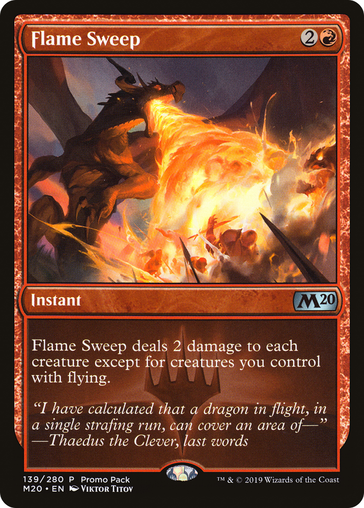 Flame Sweep - Promo Pack [PM20-139]