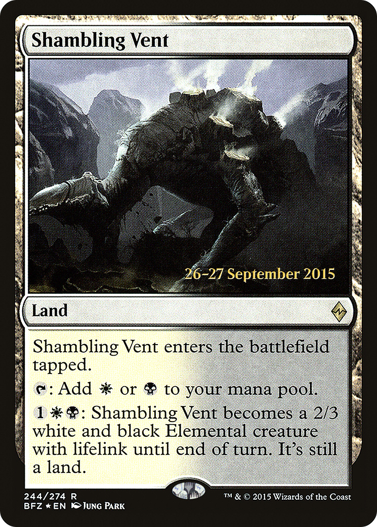 Shambling Vent - Prerelease Promo [PBFZ-244s]