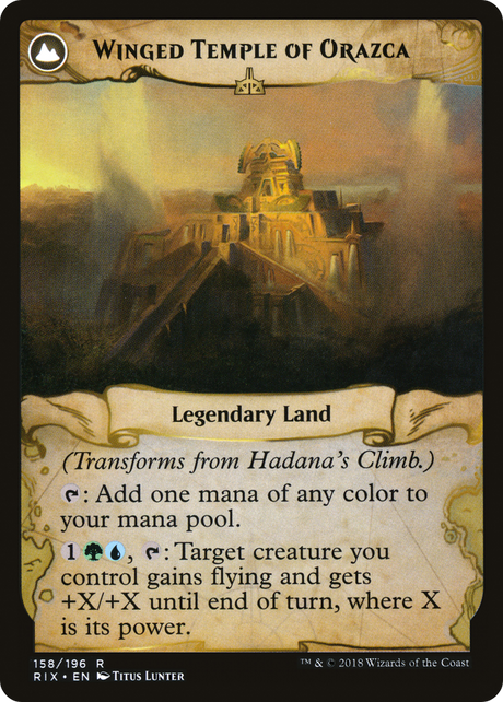 Hadana's Climb // Winged Temple of Orazca [RIX-158]