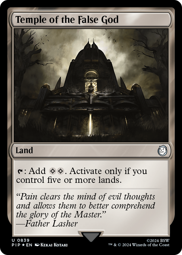 Temple of the False God - Surge Foil [PIP-839]