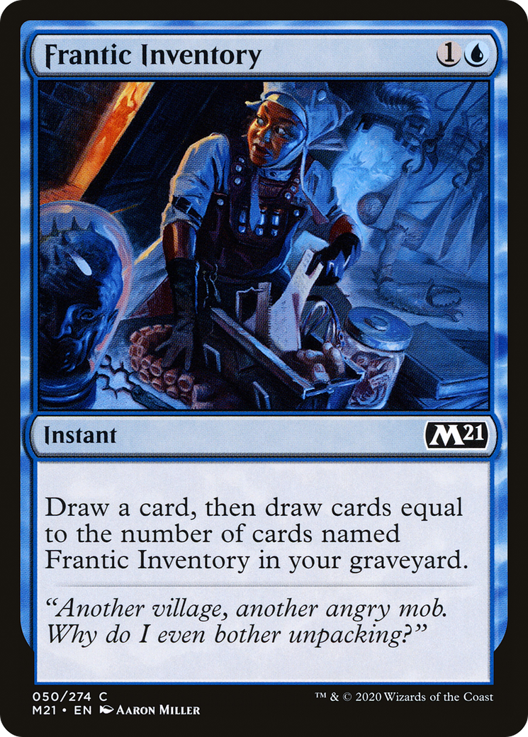 Frantic Inventory [M21-50]