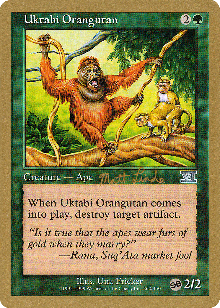 Uktabi Orangutan [WC99-ml260sb]