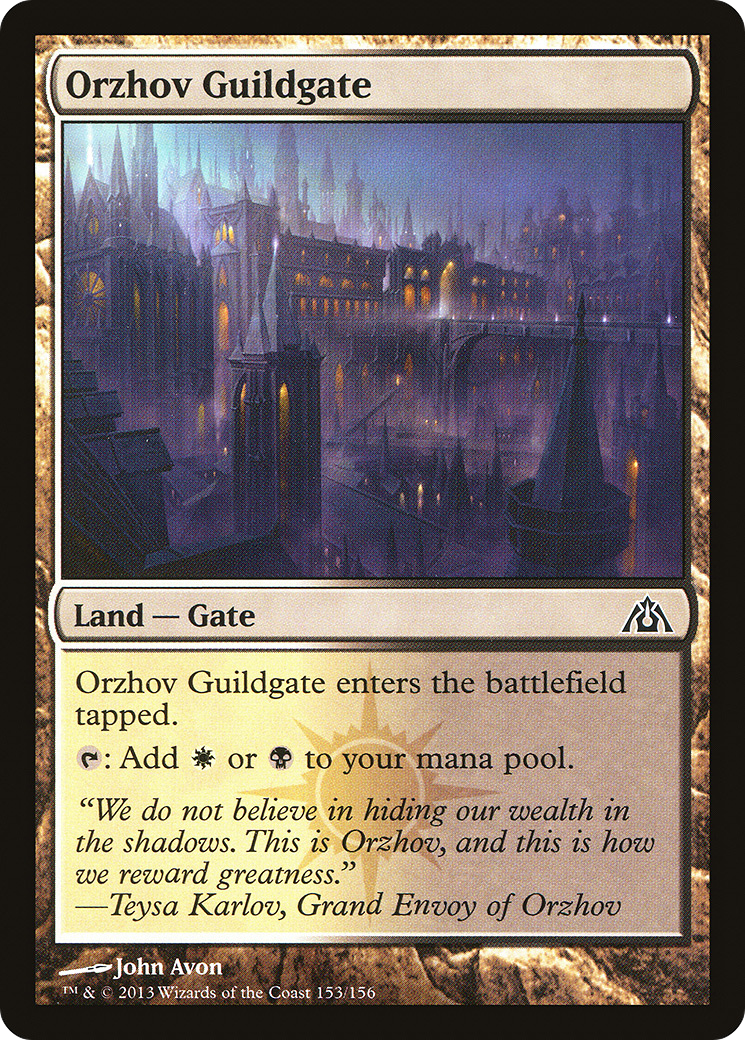 Orzhov Guildgate [DGM-153]