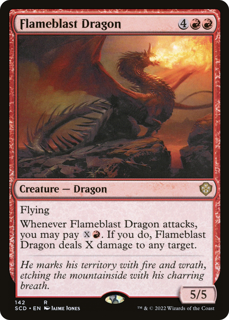 Flameblast Dragon [SCD-142]