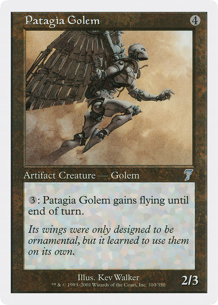 Patagia Golem [7ED-310]