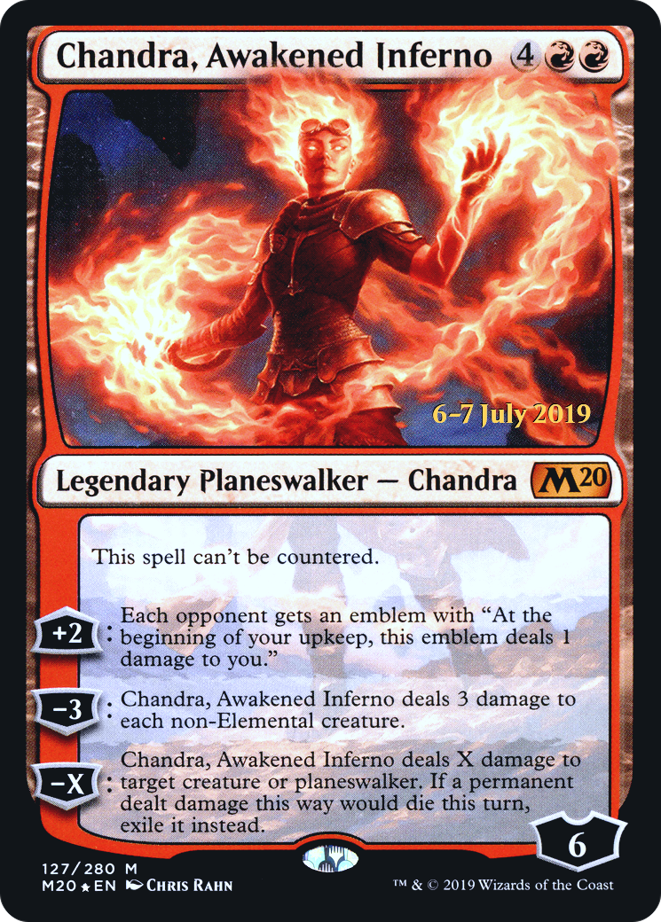 Chandra, Awakened Inferno - Prerelease Promo [PM20-127s]