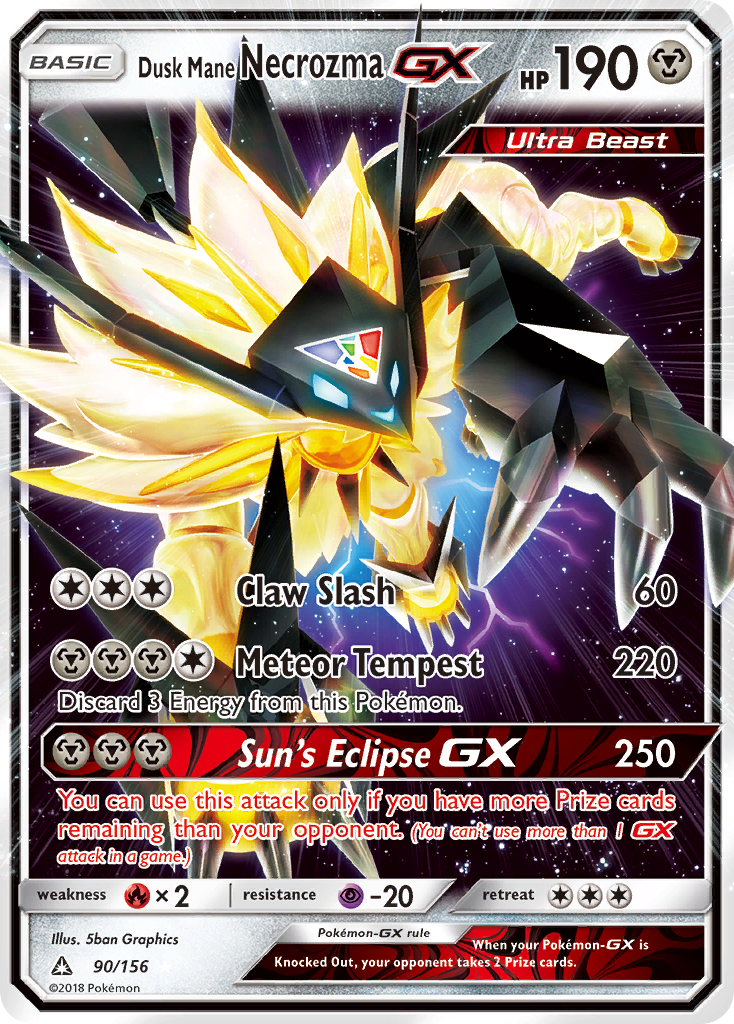 Dusk Mane Necrozma-GX [SM5-90]